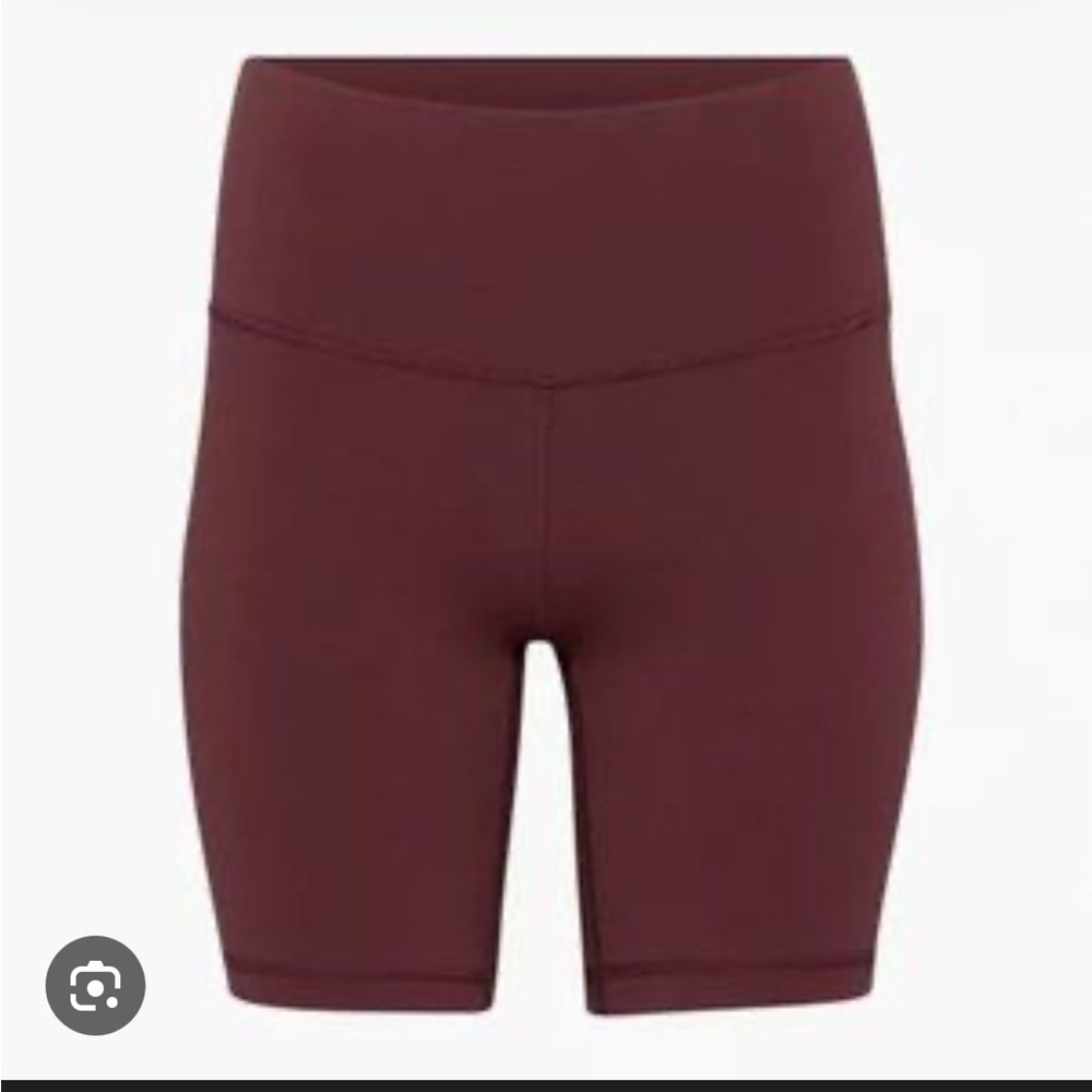 138. TNA 7” Burgundy/Wine biker shorts sz XS